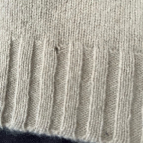 Y2K KOOKAI no heels beige brown sweater red heels / 90s jumper / vintage wool - Picture 6 of 7